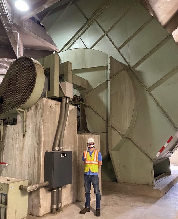 The Eisenhower Tunnel (running East to West) and the Johnson Tunnel (running West to East) are required to be constantly equipped with a ventilation system that can evacuate smoke from the tunnels within 180 seconds. Courtesy: Huffman Engineering