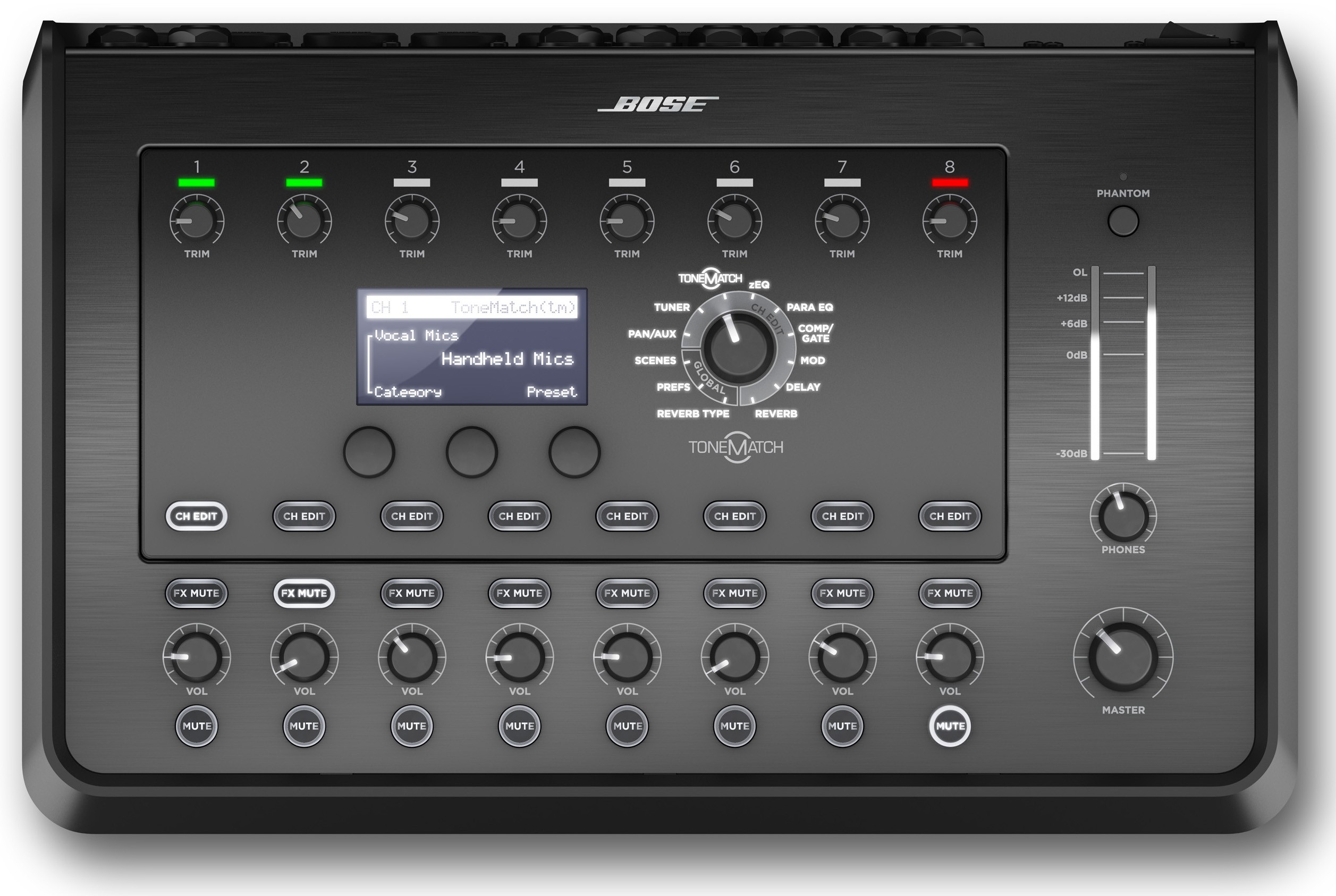 BOSE T8S ToneMatch mixer 數(shù)字混音臺(tái)