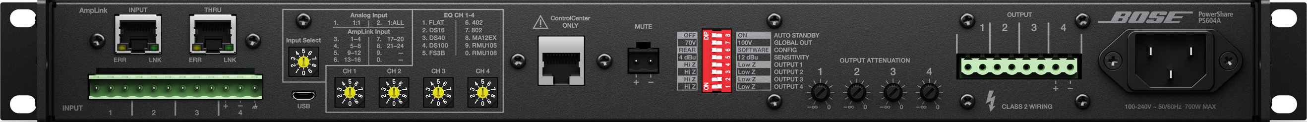 BOSE PowerShare PS604A 自適應(yīng)功放