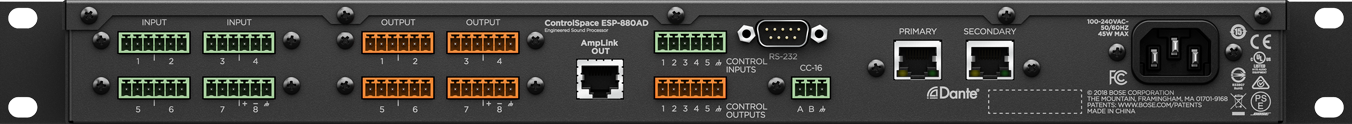 BOSE ControlSpace ESP-880AD 音頻信號處理器